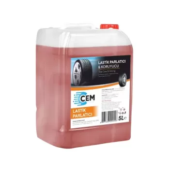 CEM CAR CARE Ultra Lastik Parlatıcı ve Koruyucu 5 KG
