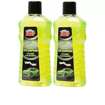AUTOKIT Cilalı Oto Şampuanı 1000 ml 2Li Avantaj Paket