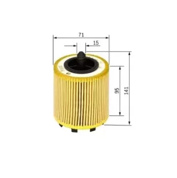 YAĞ FİLTRESİ CADDY III 04>11-GOLF IV 04>14-TRANSPORTER T5-PASSAT 06>11-POLO 02>10-FABİA-A
