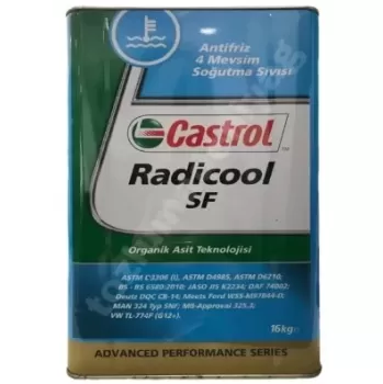 Castrol Radicool Kırmızı Antifriz 16 Lt