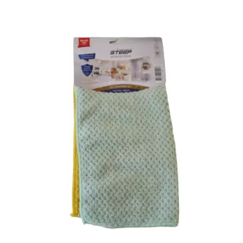 STEEP Mikrofiber 32x32 cm 2li Zor Kir Ve Yağ Temizlik Bezi