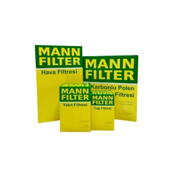 MANN FILTER Vw Golf 6 1.6 Tdı Dizel Mann Filtre Bakım Seti 2009-2012