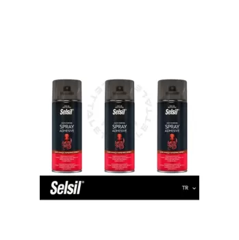 Selsil Çok Amaçlı Yapıştırıcı Sprey 400 ML 3 ADET