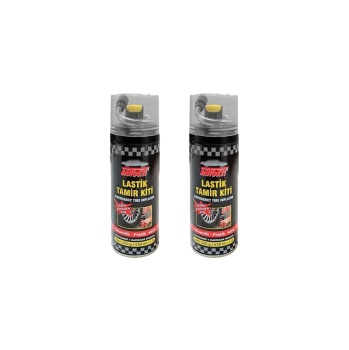 2 Adet Lastik Tamir Köpüğü Sprey Kiti 450 Ml-acil Lastik Şişirici