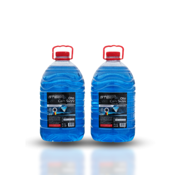 STEEP Oto Cam Suyu -20 Derece Antifriz İçerikli 5 Lt 2 Adet