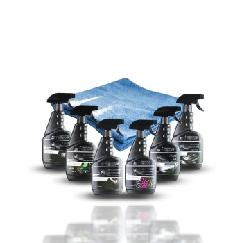 STEEP Ultimate Oto Yıkama Seti 6 Parça Premium Ürün ve Mikrofiber 40X40 Bez