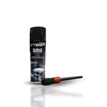 STEEP Susuz Motor Temizleyici & Parlatıcı Sprey 500 Ml Detay Temizlik Fırçası
