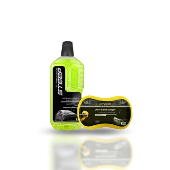 STEEP Ultimate Cilalı Oto Şampuan Ph Nötr 1 Lt Oto Yıkama Süngeri