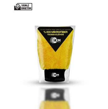 CEM CAR CARE Mikrofiber Yıkama Ve Pasta Eldiveni