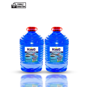 KING MAX Cam Suyu 5 LT Antifriz İçerikli -20 Derece 2Li Avantaj Paket