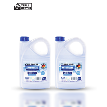 OSSER Antifriz 3 LT Mavi -37 Derece 2Li Avantaj Paket