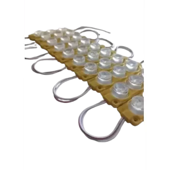 Carub Parmak Led Modül COB Ledli TURUNCU SU GEÇİRMEZ 24 V 10 Adet