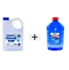 CEM CAR CARE Kışlık Set (Cam Suyu 5 Lt Antifrizli -20 Derece +Mavi Antifriz 3 Lt -37 Derec