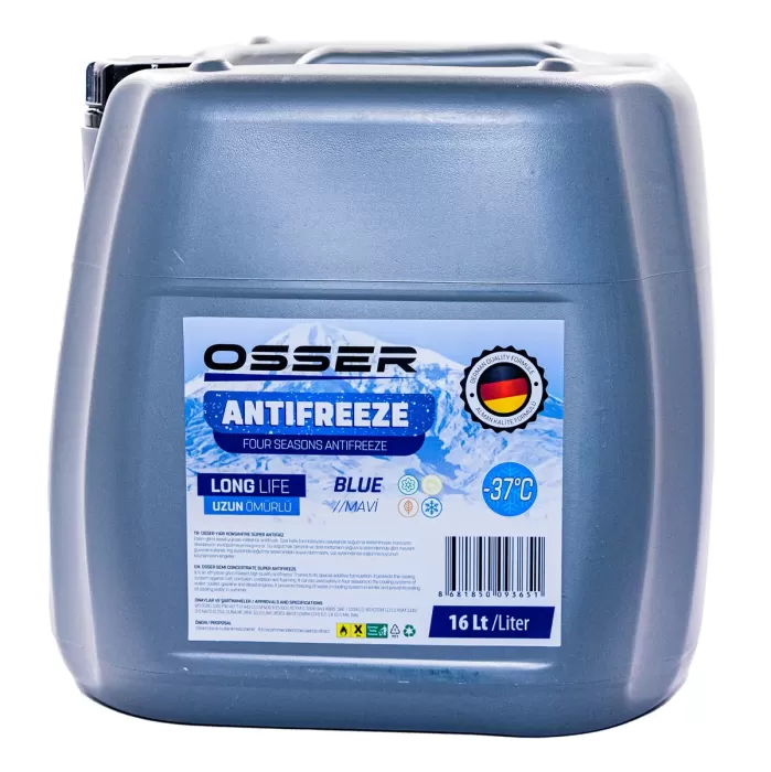 OSSER Antifriz 16 LT Mavi -37 Derece