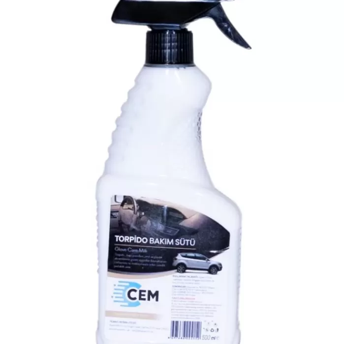 CEM CAR CARE Torpido Bakım Sütü ve Torpido Temizleyici Parlatıcı 500 ML