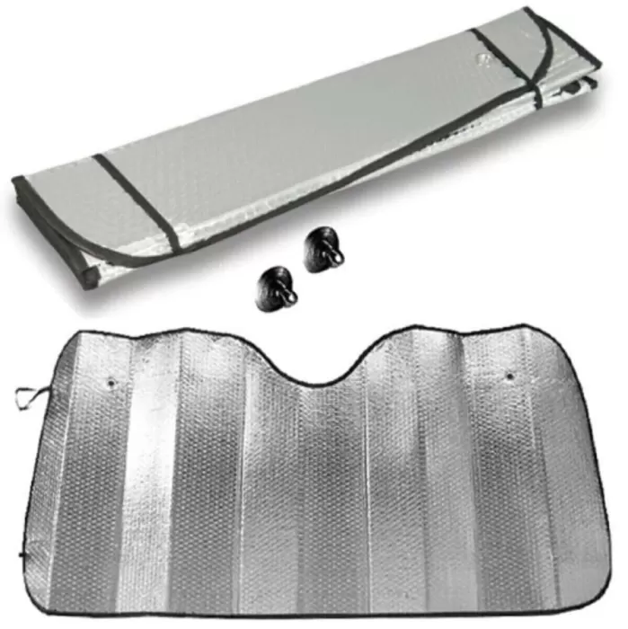 Ön Cam Metalize Güneşlik Düz Model Ölçü:60*130 Cm