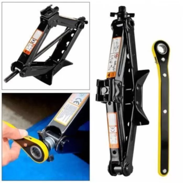 ARABA KALDIRMA OTO KRİKOSU 1,5 TON MAKAS CIRCIR OTOMATİK KRİK