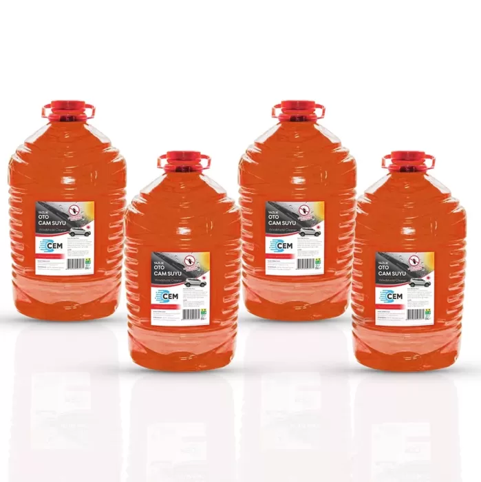 CEM CAR CARE Yazlık Cam Suyu 5 LT 4Lü Avantaj Paket