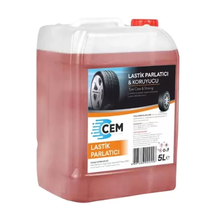 CEM CAR CARE Ultra Lastik Parlatıcı ve Koruyucu 5 KG