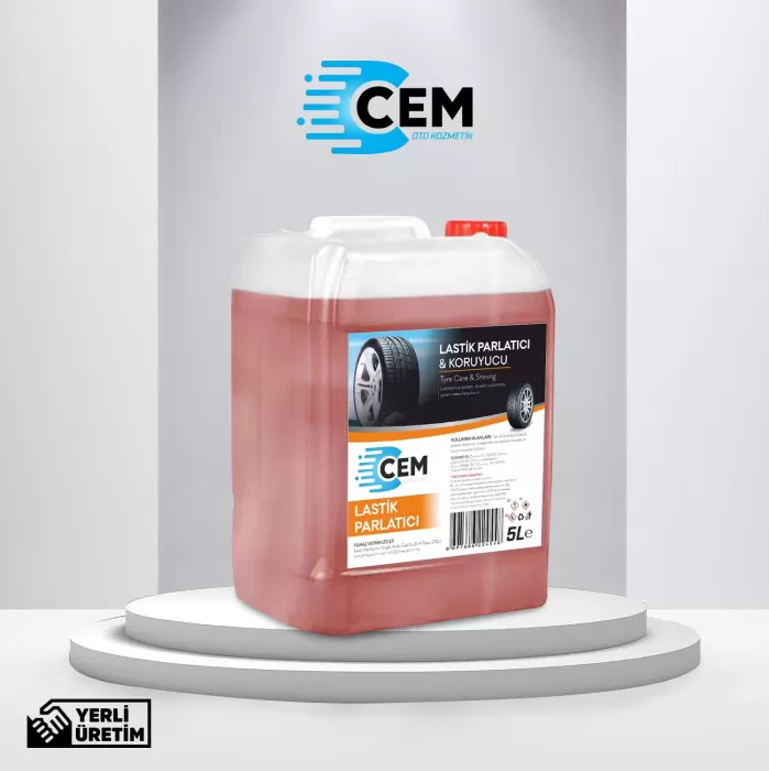 CEM CAR CARE Ultra Lastik Parlatıcı ve Koruyucu 5 KG