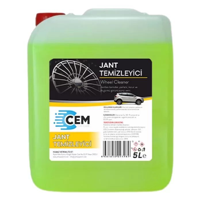 CEM CAR CARE Jant Temizleyici ve Parlatıcı 5 KG