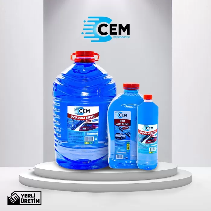 CEM CAR CARE Cam Suyu 5 LT Antifriz İçerikli -30