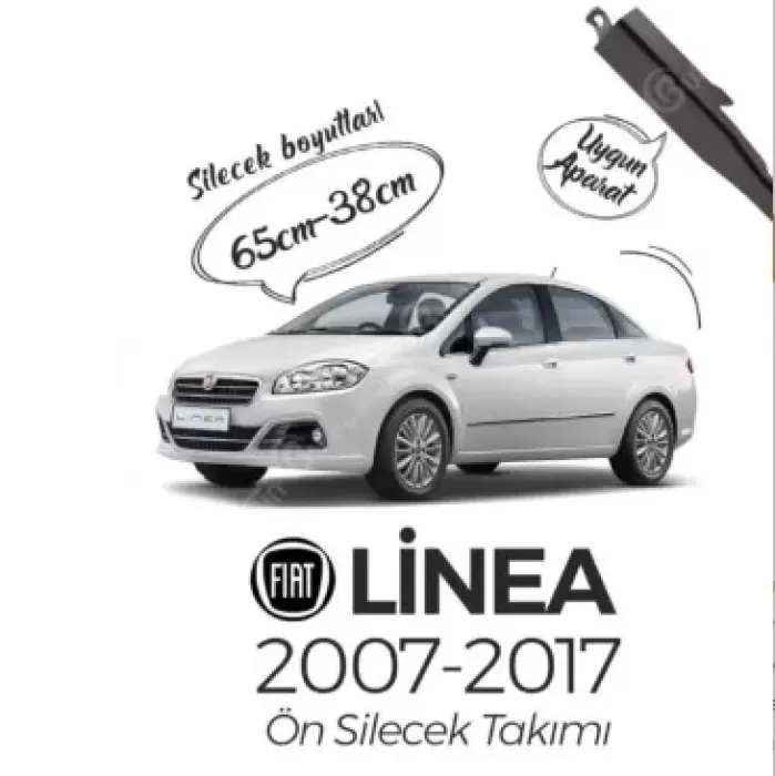 Rbw Fiat Linea 2007-2017 Ön Muz Silecek Takımı MRS003