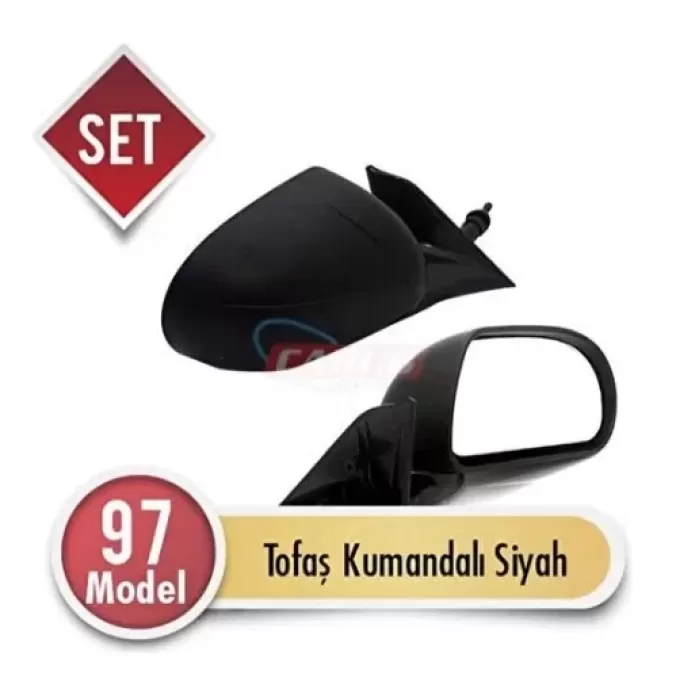 Tofaş Doğan Kartal Şahin Dış Dikiz Aynası Tk. Yumurta Siyah 97