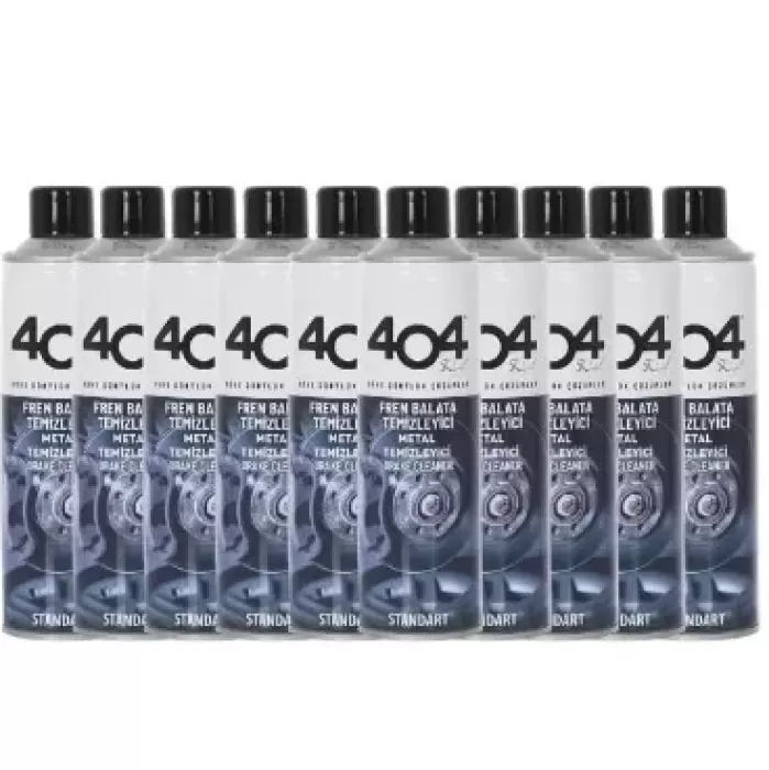 404Fren Balata Temizleme Spreyi 10 Adet 500 ml
