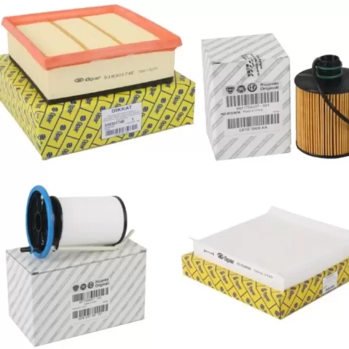 Fiat Doblo 1.6 Multijet Euro 5 Oto Filtre Bakım Seti