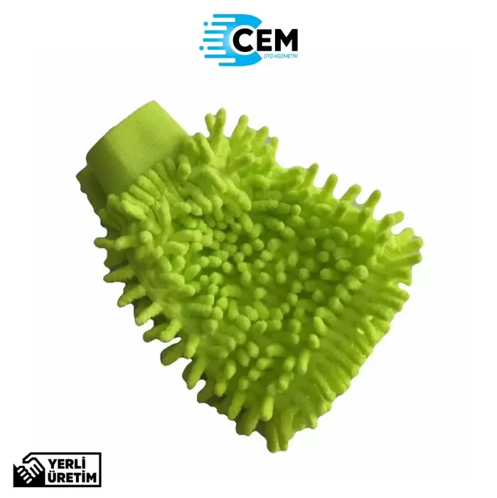 CEM CAR CARE Mikrofiber Yıkama Ve Pasta Eldiveni