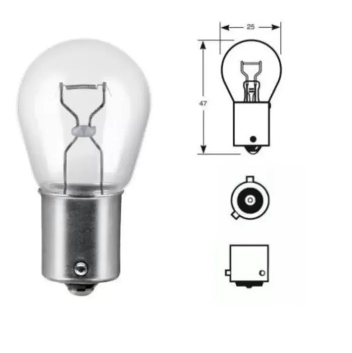 Bosch 1987302811 Sinyal Ampülü 12v 21 W 93 Tek Duy P2