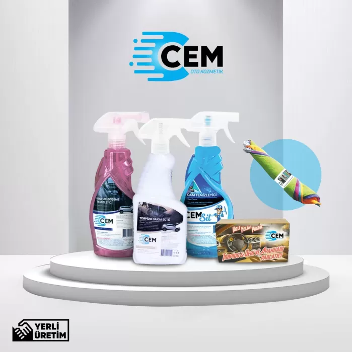 CEM CAR CARE Oto İç Bakım ve Temizlik Seti