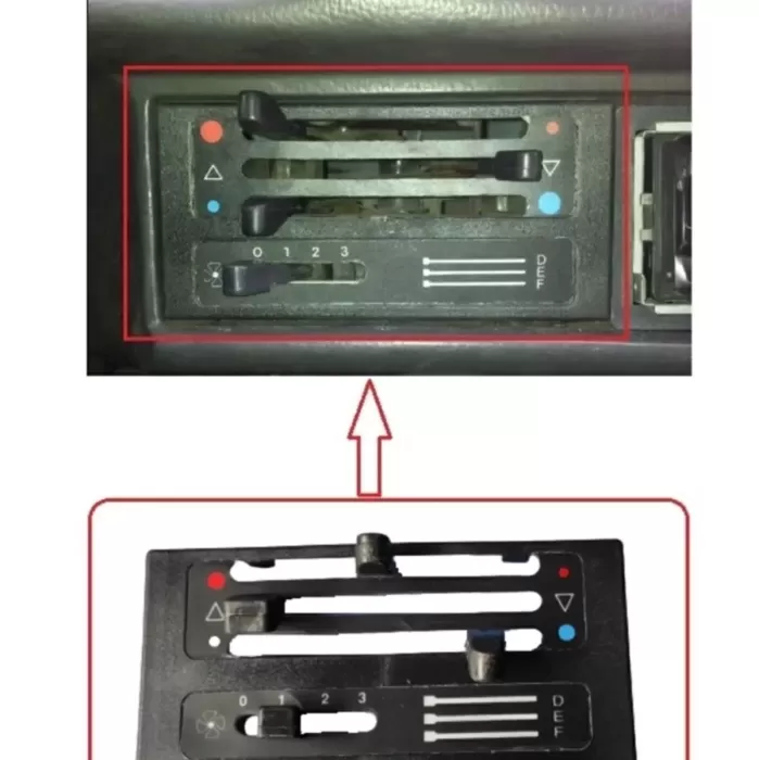 Tofaş Doğan Şahin Kartal Kalorifer Kumanda Paneli Düğmeli Takım