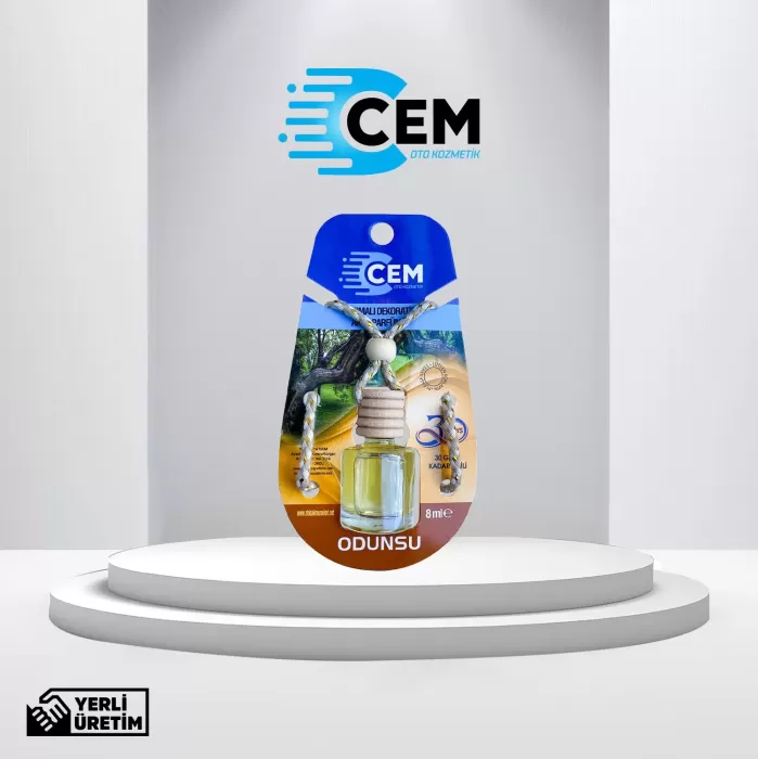 CEM CAR CARE Cam Fanus Odunsu 8 ml Ayna Kokusu
