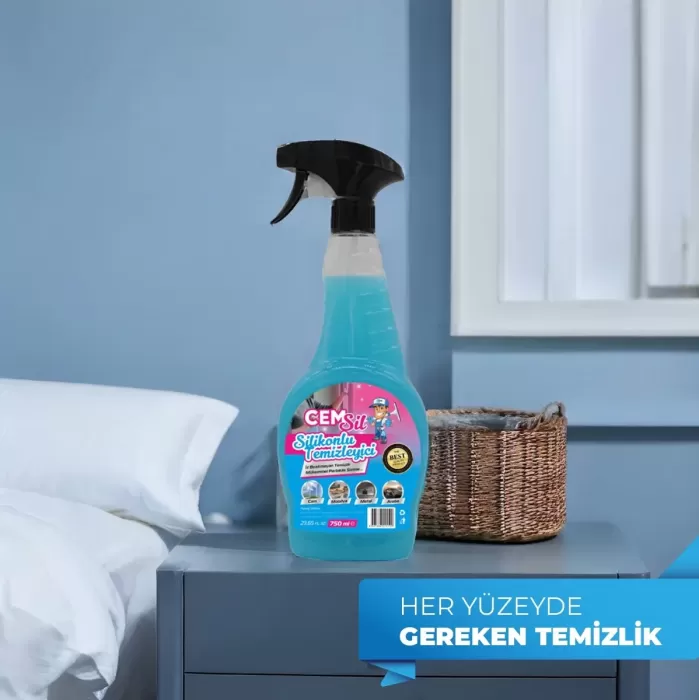 CEM CAR CARE Cem Sil Silikonlu Cam ve Yüzey Temizleyici 750 Ml