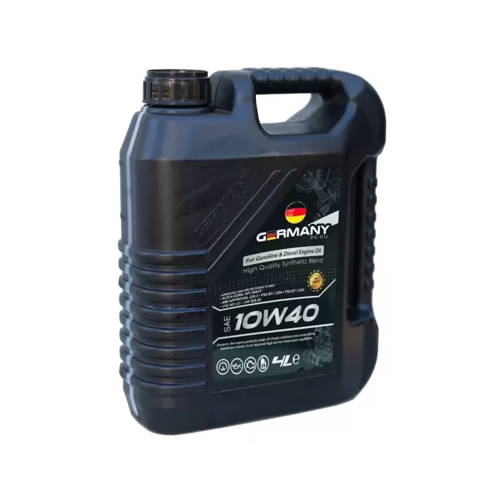 DG OIL GERMANY 10w-40 A3-B4 Sentetik Motor Yağı 4 Lt