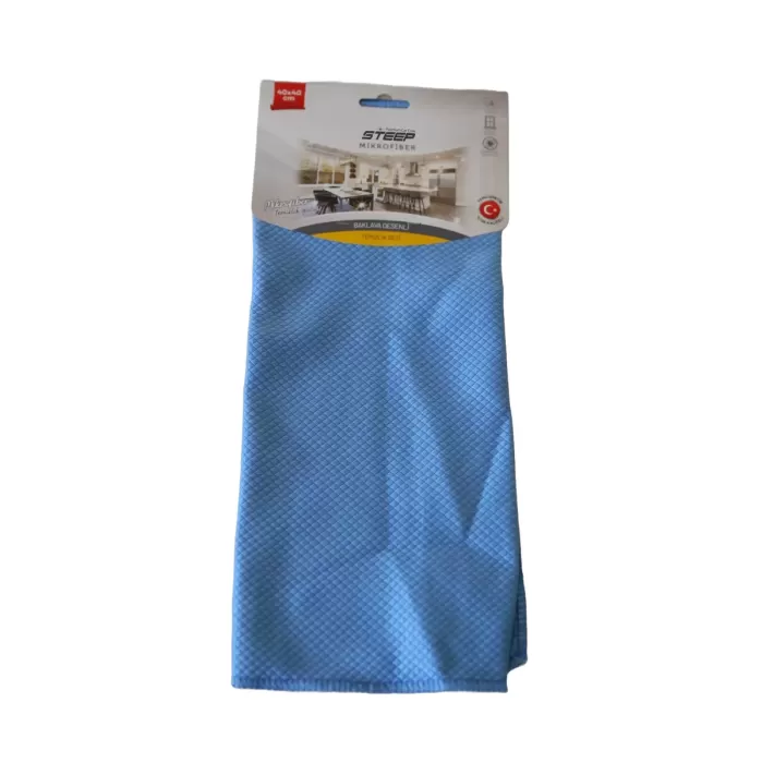 STEEP  Mikrofiber 40x40 cm Baklava Desen Cam Temizlik Bezi