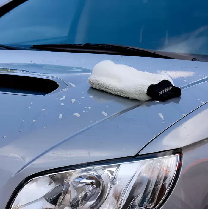 STEEP Oto & Ev Yıkama Ve Cila Eldiveni Mikrofiber Araç Yıkama Eldiveni