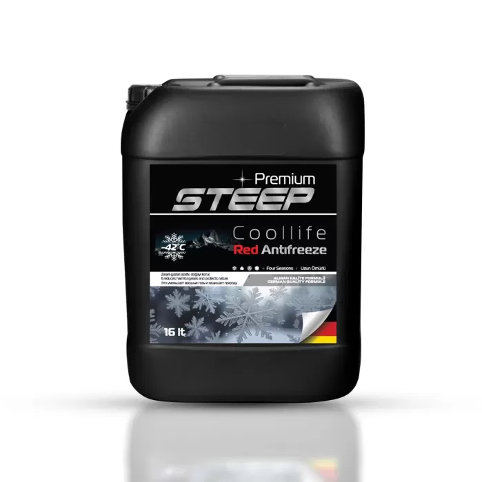 STEEP Coollife Antifriz -42 Derece Kırmızı 16 Lt