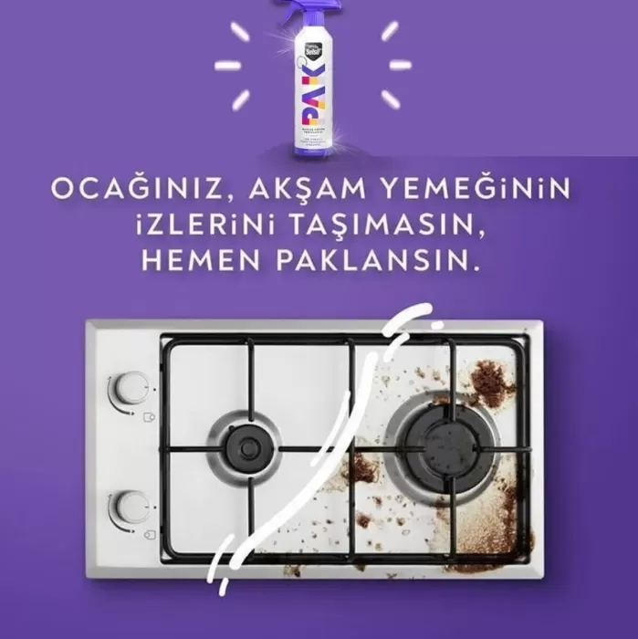 Selsil Pak 500 ml X2 Mucize Köpük Temizleyici Sprey Yağ Sökücü Yüzey Temizleyici Parlatıcı