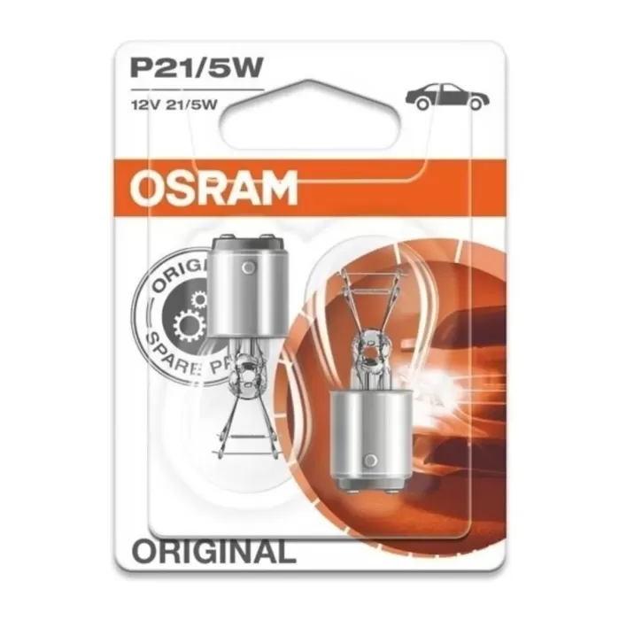Osram P21/5w Yeni Nesil 1016 Stop Ampul 12v 21/5w Çift Duy Çapraz Tırnak 2 Adet