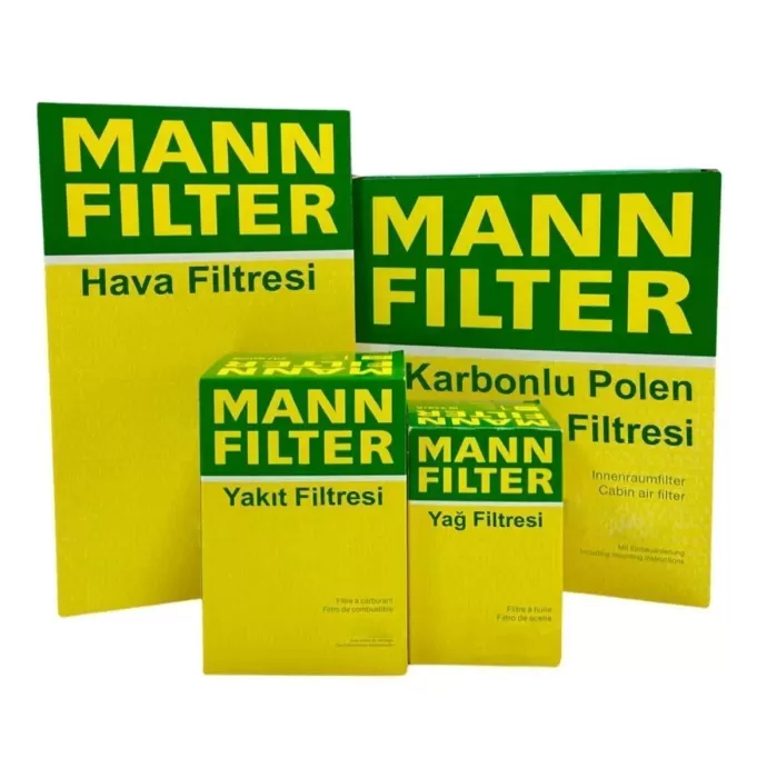 MANN FILTER Vw Golf 6 1.6 Tdı Dizel Mann Filtre Bakım Seti 2009-2012
