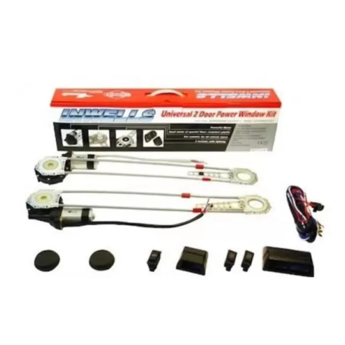 Inwells Üniversal Cam Kaldırma Seti Motoru Modülü Ön Veya Arka 2 Kapı-inwells 25020