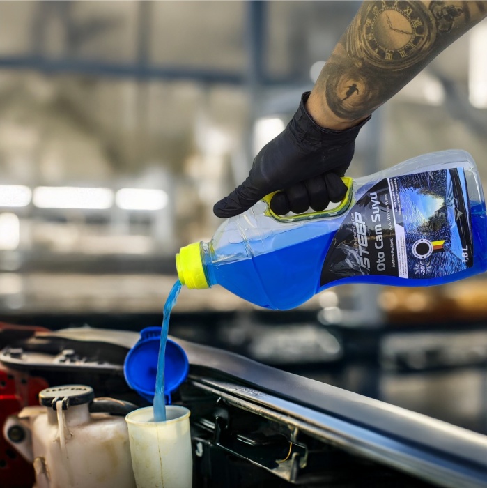 STEEP Oto Cam Suyu -20 Derece Antifriz İçerikli 1.8 Lt
