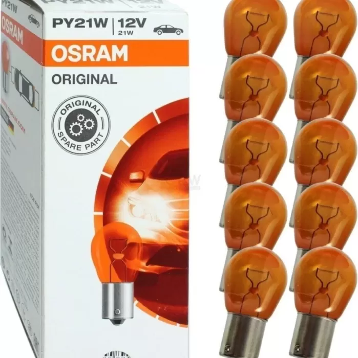 Osram 7507 Py21w Sinyal Ampulü 12 Volt 93 Amber 10 Adet