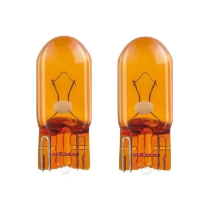 Narva Wy5w 12v. T10 5w Dipsiz Sarı Ampul 17169 2 Adet