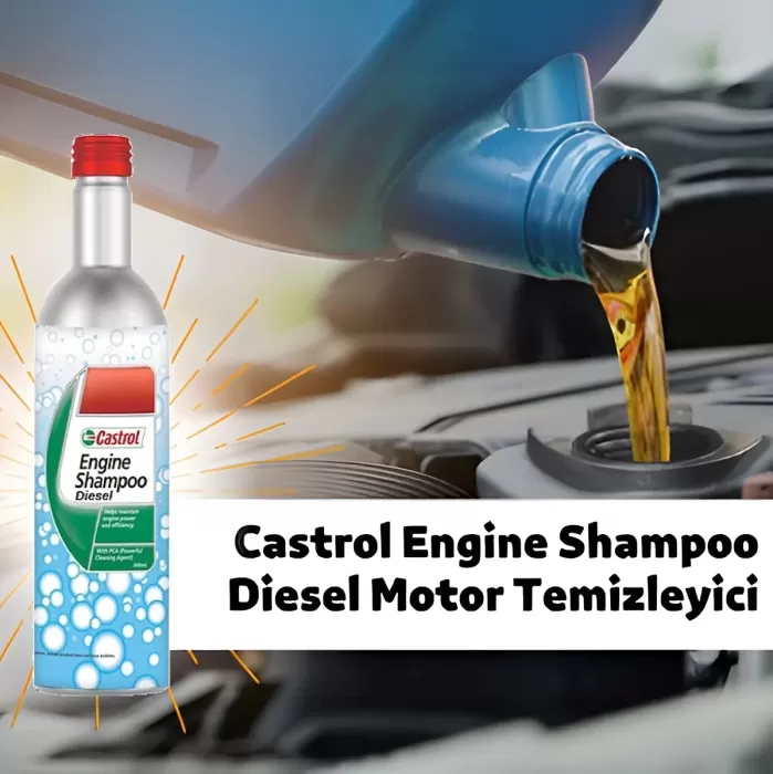 Castrol Engine Shampoo Diesel Motor Temizleyici 300 Ml