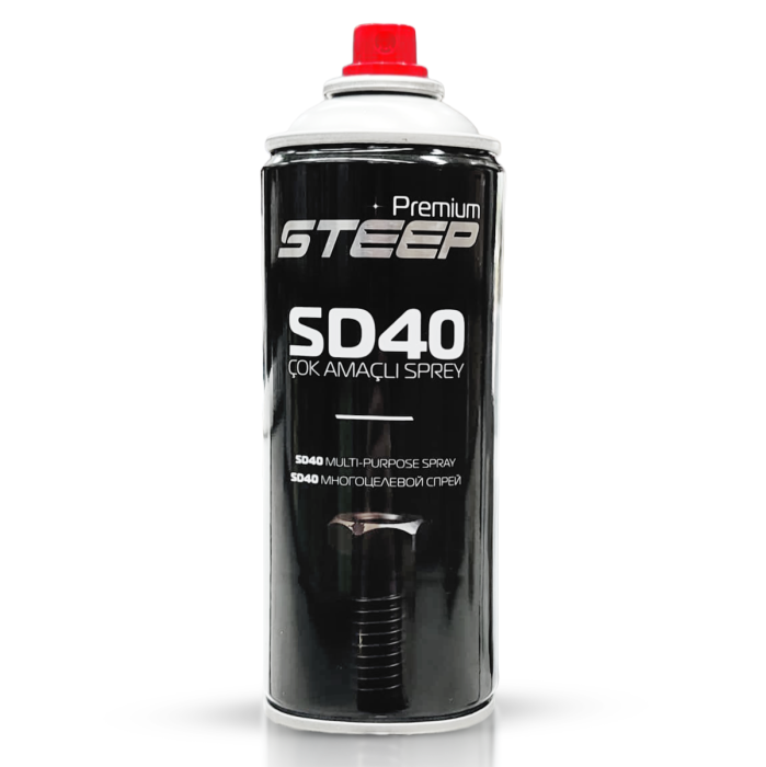 STEEP SD-40 Çok Amaçlı Pas Sökücü ve Genel Yağlayıcı Sprey 400 Ml