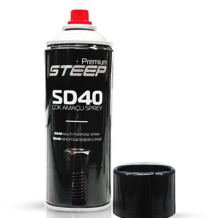STEEP SD-40 Çok Amaçlı Pas Sökücü ve Genel Yağlayıcı Sprey 400 Ml